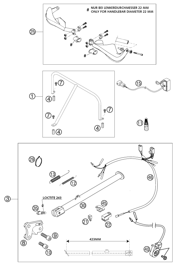 ACCESORIOS PARA 640 ADVENTURE R 2002 EU