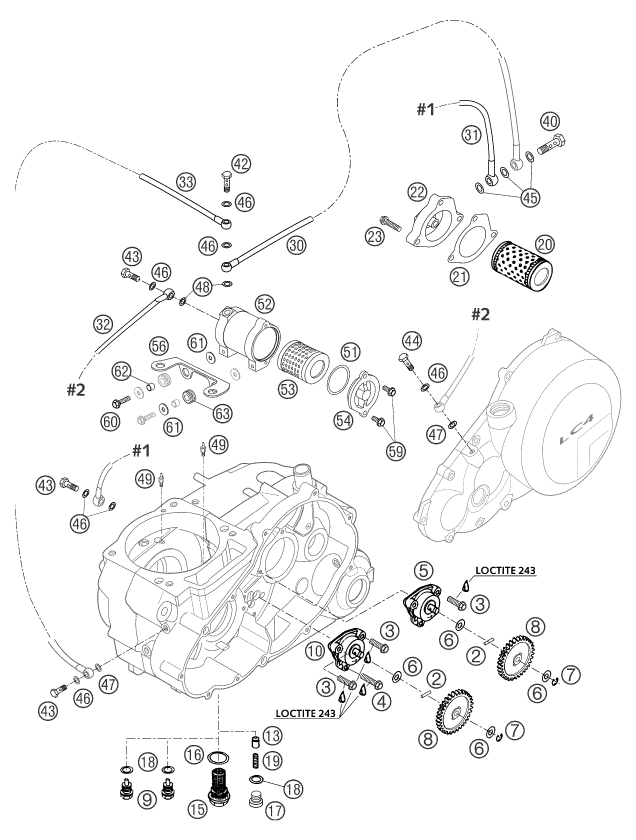 SISTEMA DE LUBRICACION PARA 660 SMS EU