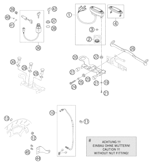 INSTRUMENTOS  SISTEMA DE BLOQUEO PARA 625 SMC 2005 EU