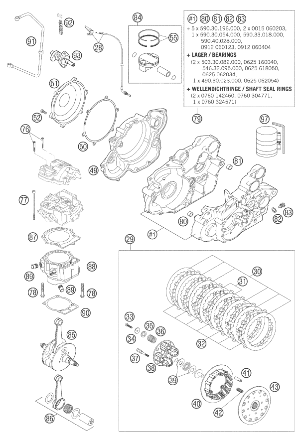 OTROS PARA 540 SXS RACING 2005 EU