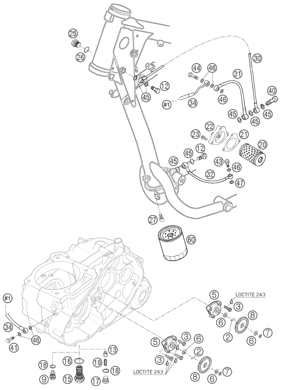 SISTEMA DE LUBRICACION PARA 625 SMC 2006 EU