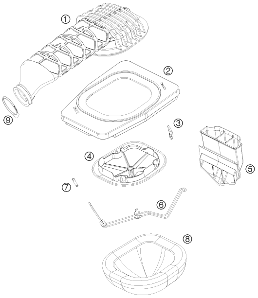 FILTRO DE AIRE PARA 450 XC ATV 2008 EU