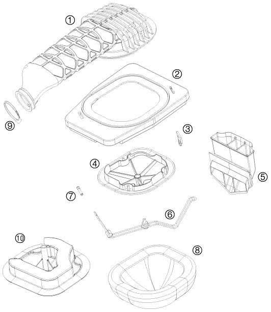FILTRO DE AIRE PARA 525 XC ATV 2010 EU