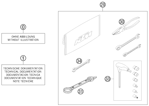 PIEZAS JUNTAS PARA 350 EXC F 2014 EU