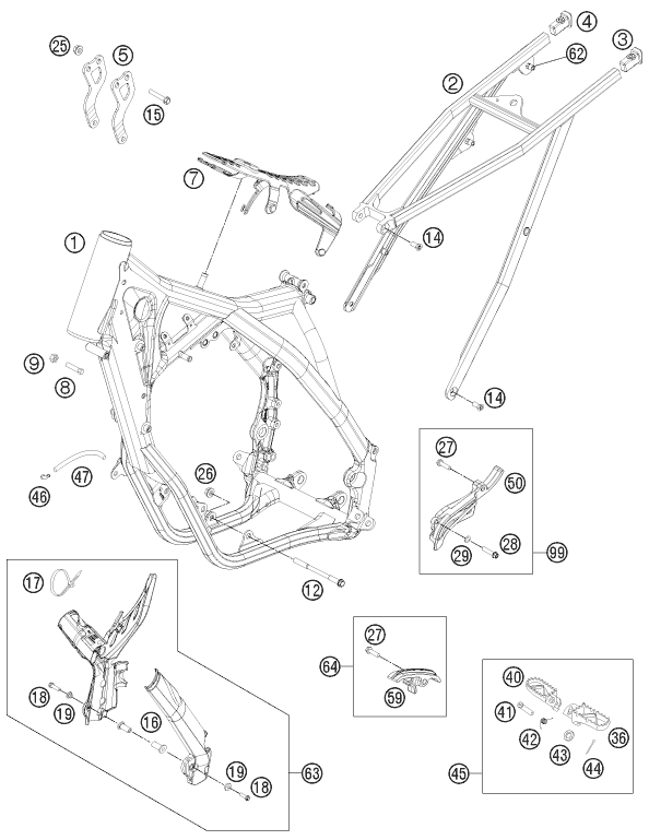 MARCO PARA 125 SX 2014 EU