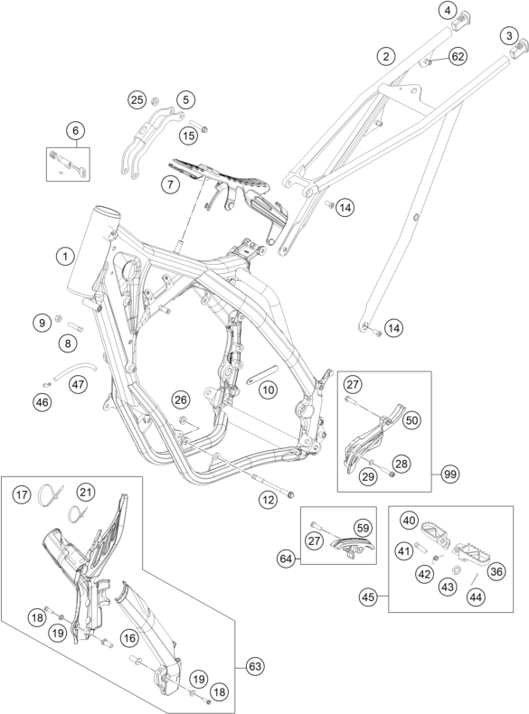 MARCO PARA 125 EXC FACTORY EDITION 2015 EU