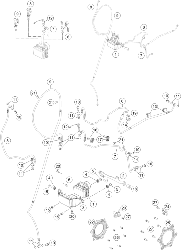 SISTEMA ANTIBLOQUEO PARA 690 ENDURO R 2017 EU