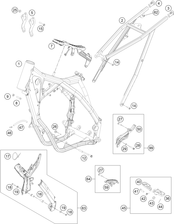 MARCO PARA 125 SX 2015 EU