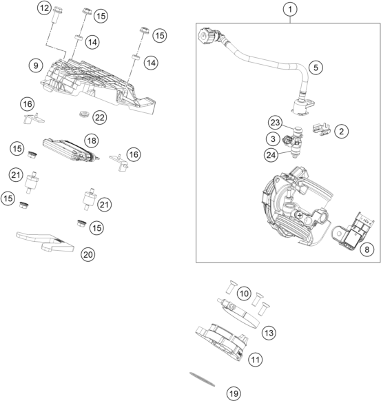 CUERPO DE LA VALVULA DE MARIPOSA N 288