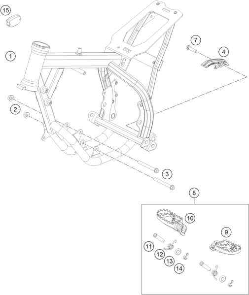 MARCO PARA 50 SX MINI 2022 EU