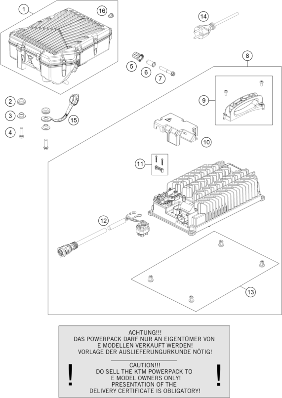 BATERIA PARA SX E 3 2023 EU