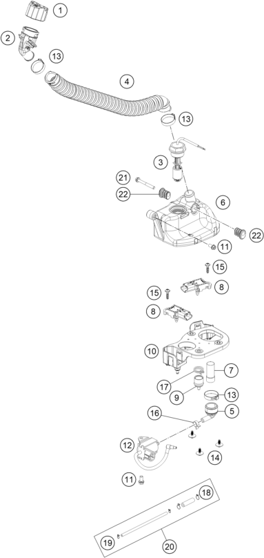 SISTEMA DE LUBRICACION PARA 150 EXC 2023 EU