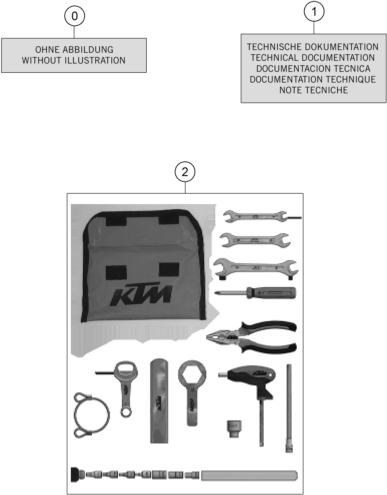 PIEZAS JUNTAS PARA 1290 SUPER ADVENTURE S GREY 2024 EU