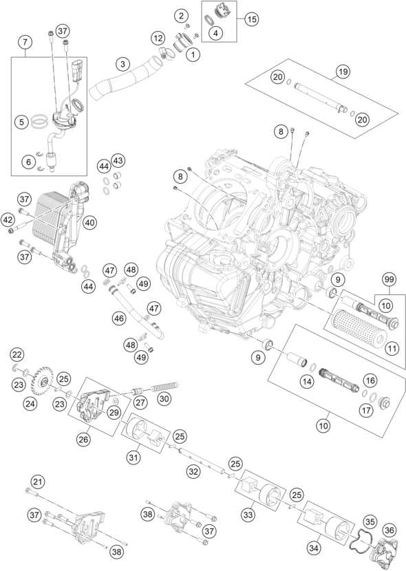 SISTEMA DE LUBRICACION PARA 1290 SUPER ADVENTURE R 2021 EU