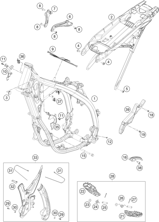 MARCO PARA 250 SX 2023 EU