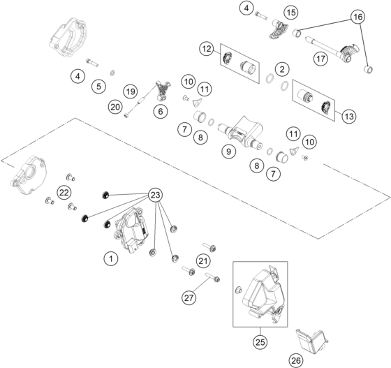 VALVULA DE ESCAPE PARA 300 SX 2025 EU