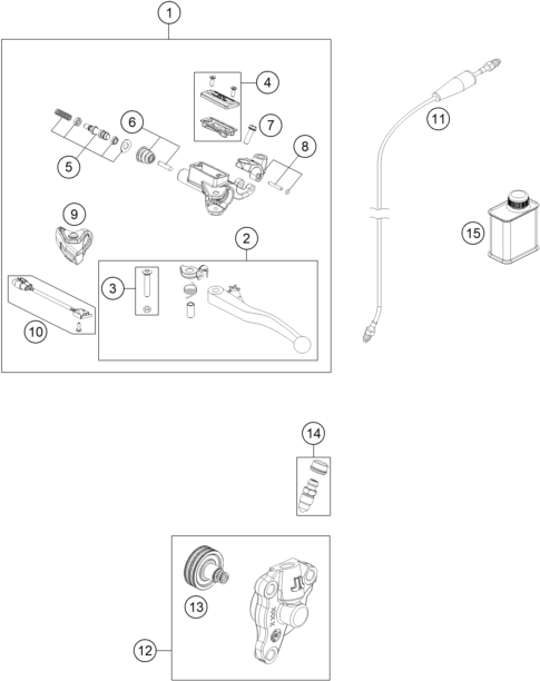 SISTEMA DE EMBRAGUE PARA 690 ENDURO R 2024 EU