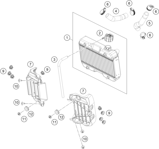 SISTEMA DE REFRIGERACION PARA 50 SX 2024