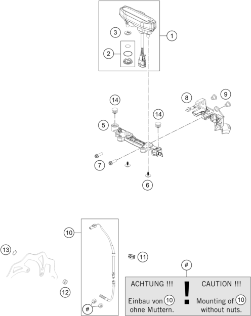 SISTEMA DE BLOQUEO DE INSTRUMENTOS N 844