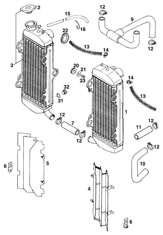 SISTEMA DE REFRIGERACION PARA 400 EXC WP EU