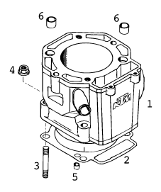 CILINDRO PARA 640 LC4 E 2000 EU